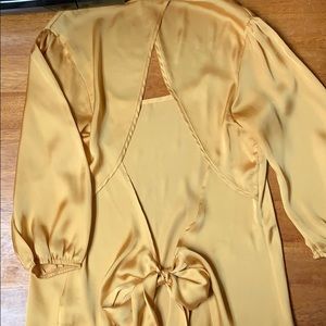 Golden blouse